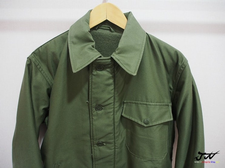  VINTAGE USN A-2 DECK JACKET 미해군 초기 덱자켓