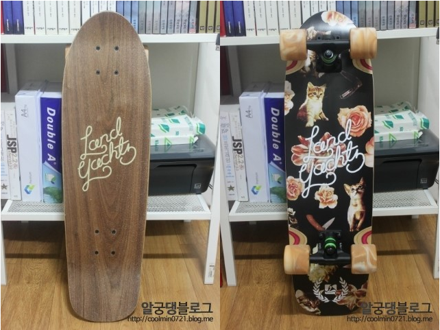 [랜디야츠] 크루져보드 랜디야츠 딩기 캣츠 도착 (Landyachtz Dinghy Cat Pattern-28.5")