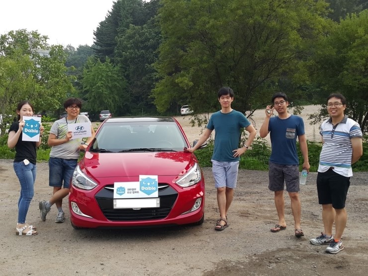 데이블이 현대자동차의 차량지원을 받게 되었습니다. 