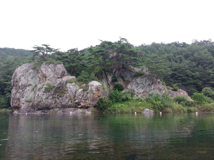  용담 섬바위 캠핑장