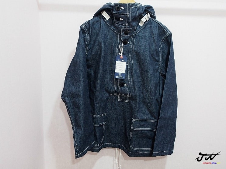  THE REAL McCCOY'S  US NAVY DENIM PARKA 리얼맥코이 USN 데님 파카