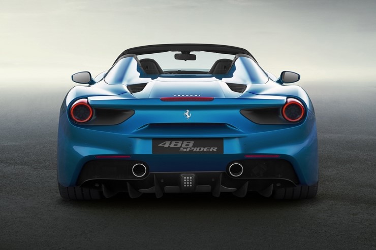  페라리 488 스파이더 블루에 빠지다 Ferrari 488GTB 스파이더