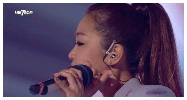 나가수3의 박정현이 착용한 뱅앤올룹슨의 이어폰 A8 득템