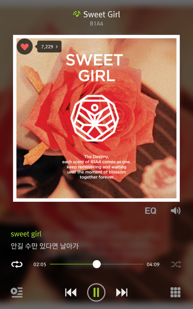 B1A4(비원에이포) - Sweet Girl