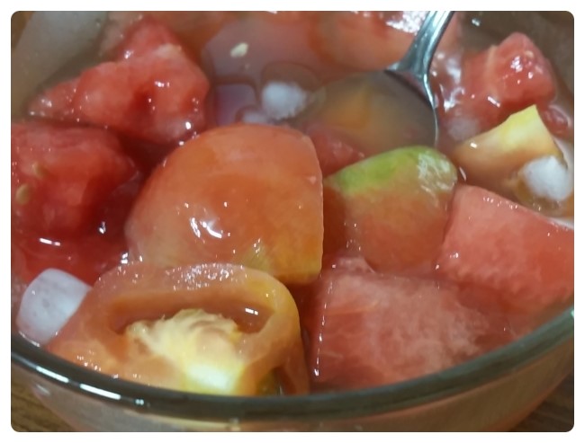  수박은 화채로 먹어야해요!!
