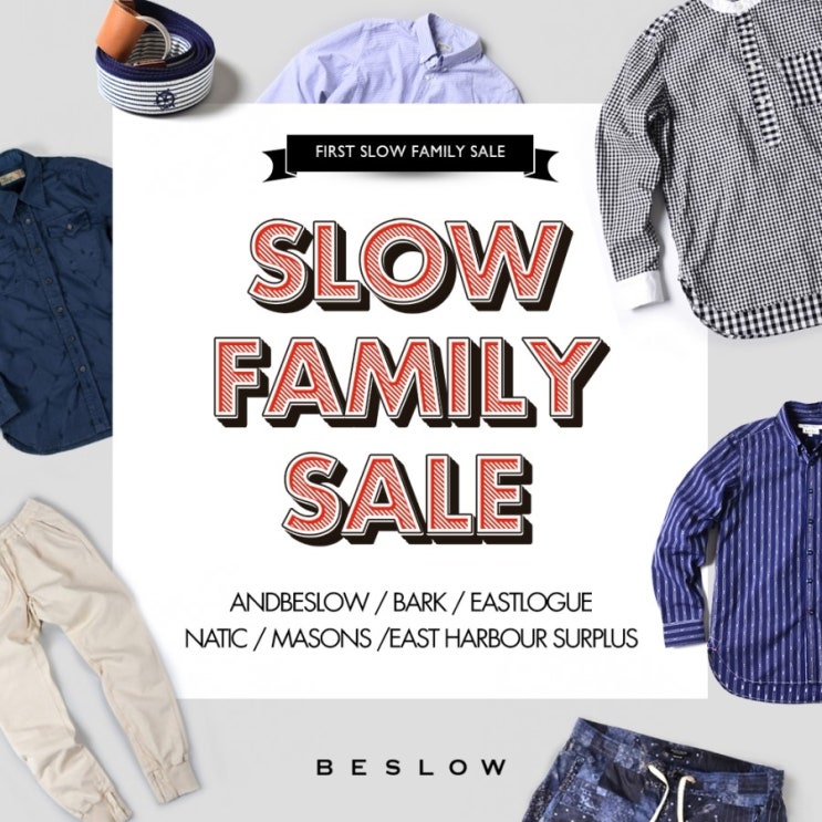  [비슬로우]FIRST SLOW FAMILY SALE