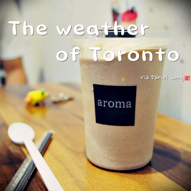  토론토 날씨 갑자기 더워졌어요.