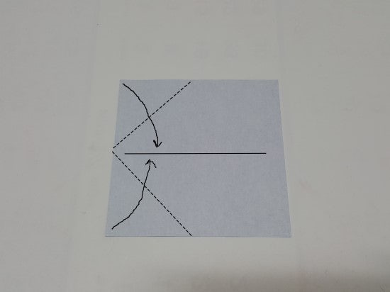 종이접기7(제비 비행기)