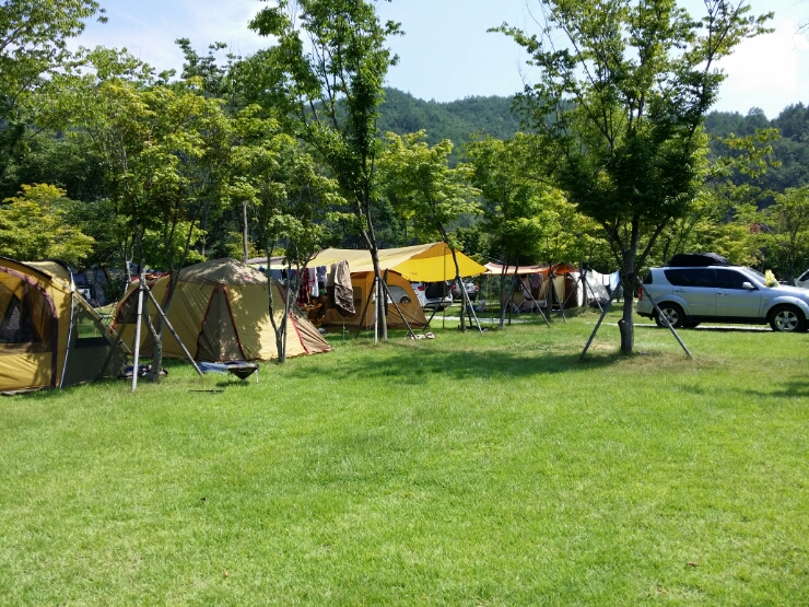  용담섬바위오토캠핑장 (2015.08.14~08.16)