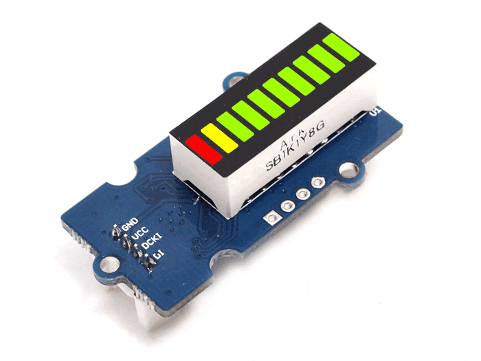 [아두이노 LED 모듈] 아두이노 10세그먼트 LED바 (Grove - LED Bar v2.0) 연결하기