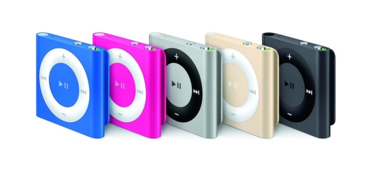 [iPod]  MUSIC iPod shuffle 2GB 광주애플매장 MP3 컬러풀 포터블 웨어러블 클립 블루 핑크 실버 골드 스페이스 그레이.