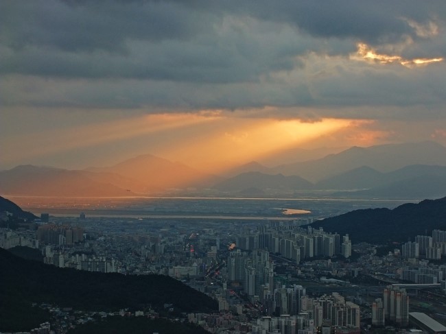  황령산 전망