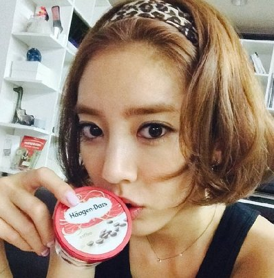 단발머리 스타일 ) 손담비 단발 ♡