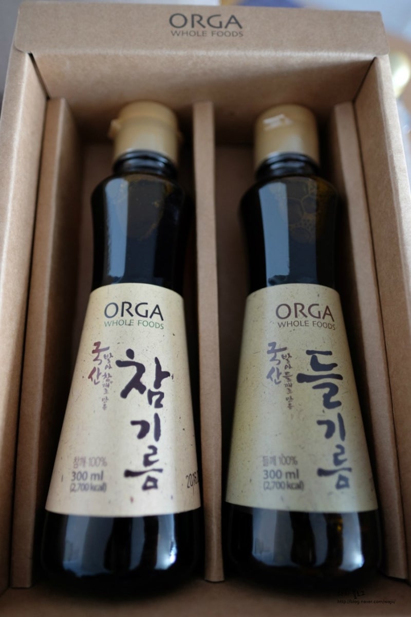 [ORGA/참기름 선물세트] 올가에서 준비한 추석 선물세트