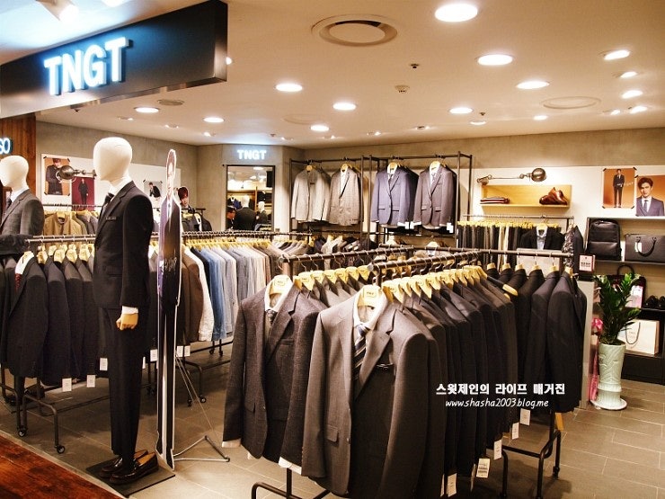 수원 인계동 남성복은 TNGT에서! 동수원 뉴코아아울렛 TNGT매장 방문기^^