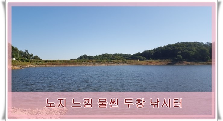  용인 수상좌대 두창낚시터!