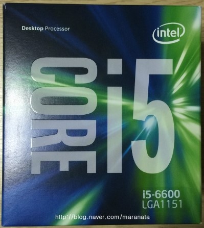  인텔 스카이레이크 i5-6600 업그레이드 사용후기