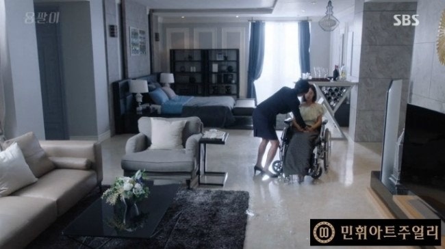 sbs 용팔이 여진(김태희씨)방,용팔이(주원)방 민휘아트주얼리 작품