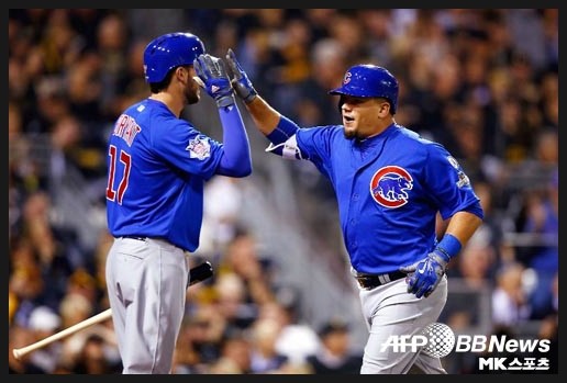 시카고 <b>컵스</b> 치츠버그 꺽고 <b>NLDS 진출</b>!