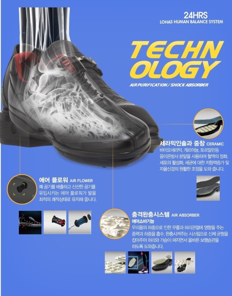  24hrs워킹화기능