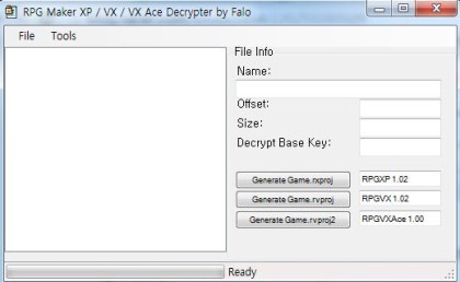 유용한 프로그램 알만툴 해체툴 Rgssad Rgss2a Rgss3a Decrypter 네이버 블로그