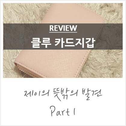 클루 카드지갑 @핑크핑크한 여자카드지갑 추천 클루 카드지갑 @핑크핑크한 여자카드지갑 추천