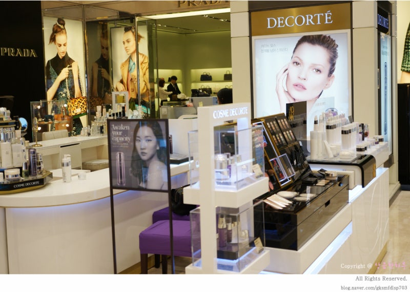 [코스메데코르테/COSME DECORTE] 신세계 백화점 본점 코스메데코르테 매장 다녀왔어요(매장방문....