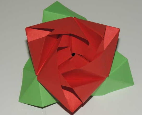  마법장미큐브 만들기 Origami Magic Rose Cube 