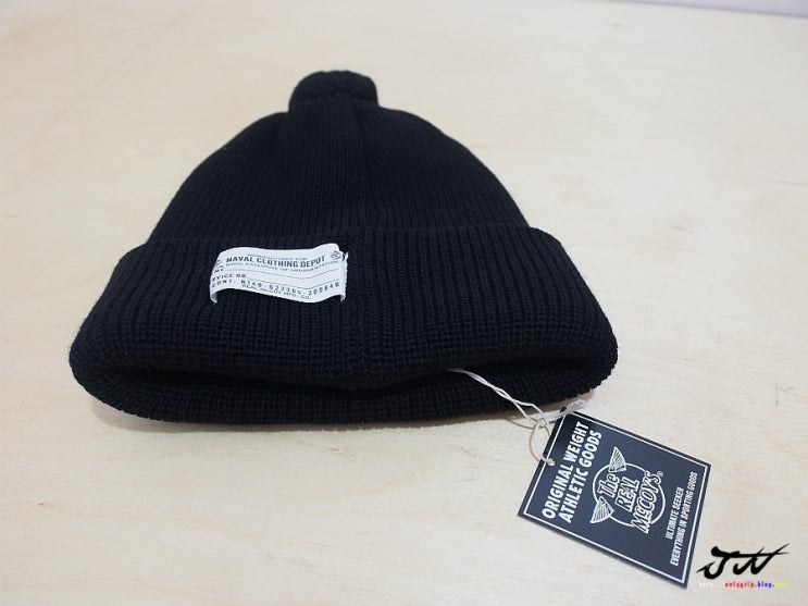  THE REAL McCOY'S NAVY Watch Cap (MOD) 리얼맥코이 네이비 와치캡 모디파이드