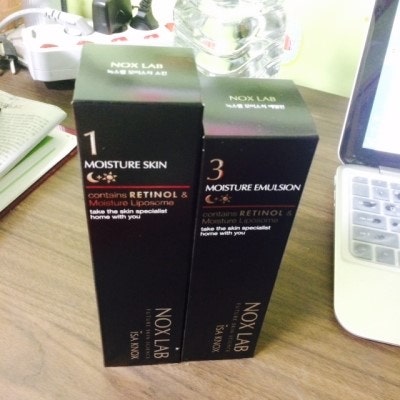 [스킨로션] 이자녹스 녹스랩 모이스처 2종 스킨&로션 세트.Skin Lotion