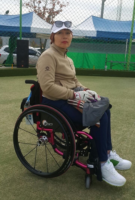 수원 주유소 폭발 피해자 서인희, 전국장애인체전 론볼 동메달 획득 