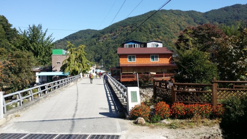 지리산 칠선계곡 민박 추성산장에서 1박하고 지리산산행