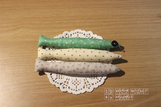  [DIY] 멜(멸치)이랑 기본파우치