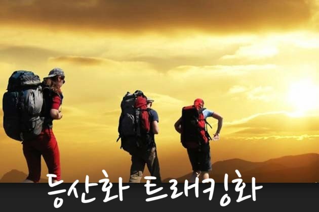  등산화, 트래킹화 어떤게 필요하세요?