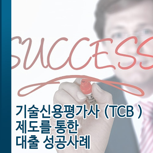  기술신용평가사 (TCB ) 제도를 통한 대출 성공사례