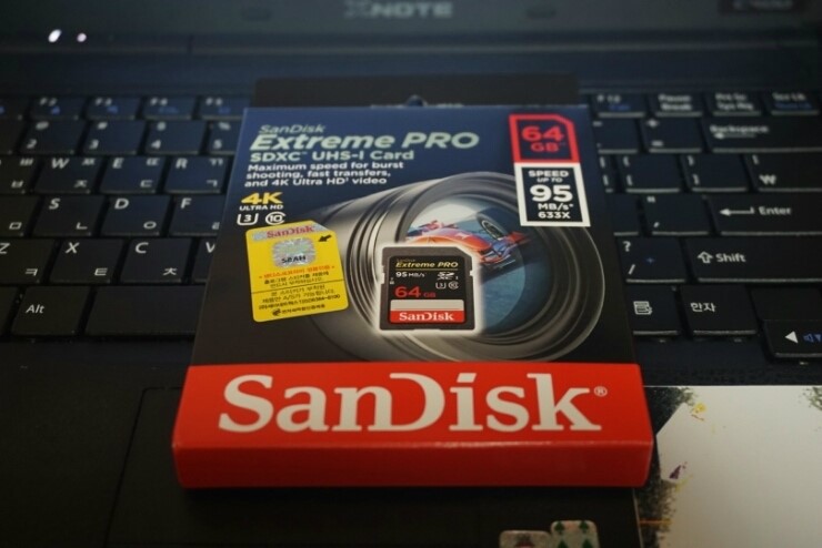 A6000 SD메모리카드 SDXC Extreme PRO 64GB 