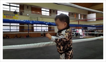  가온이와 아빠의 일곱번째 추억이야기-삼촌 권투경기 관람기 (부천시장기 복싱대회)- 