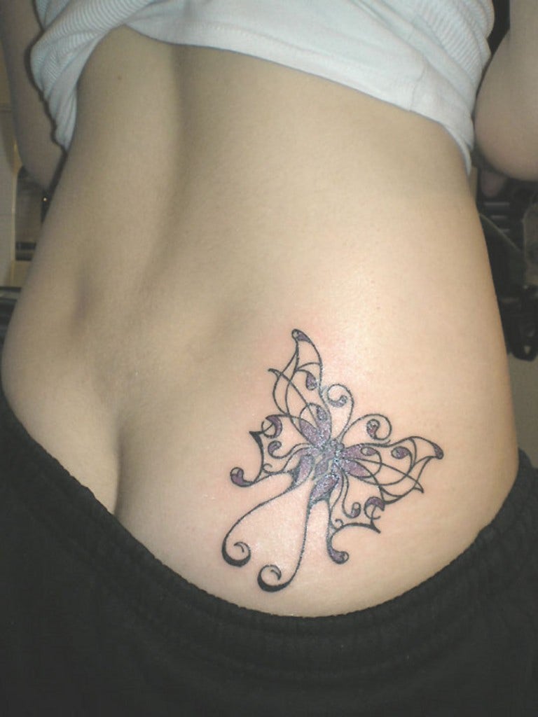 여성 힙,엉덩이 타투,엉덩이문신 신림타투 안양문신 : 네이버 블로그, image size:768x1024