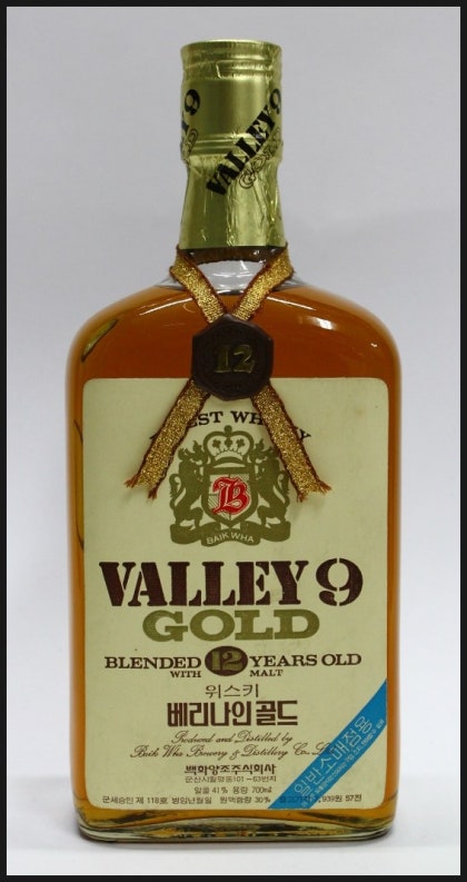 VALLEY 9 GOLD 베리나인골드 41% 700ml - 백화양조 : 네이버 블로그