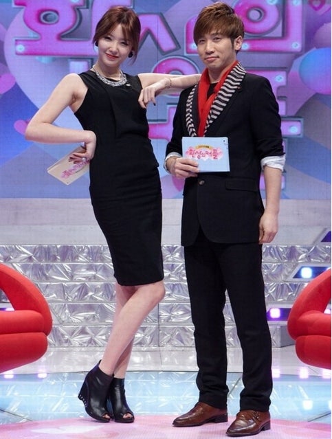 유세윤 키 이정도라서..