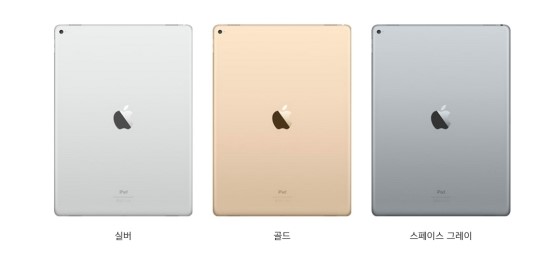 [Apple] iPad Pro 12.9형 Retina 디스플레이 Multi‑Touch 4K 동영상 편집560만 픽셀 A9X 칩 6.9mm 713g 광주애플매장.