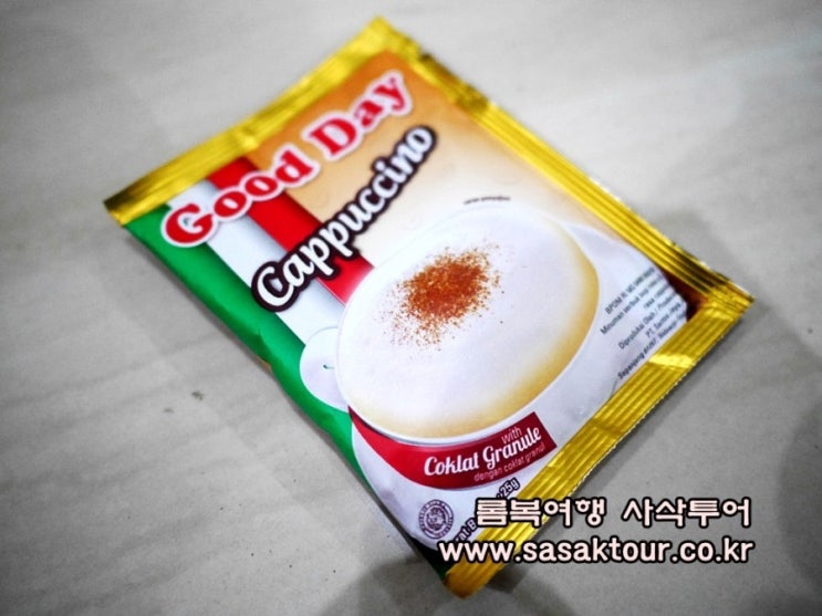  롬복 신혼여행)인도네시아 믹스 커피를 마셔보아요!!