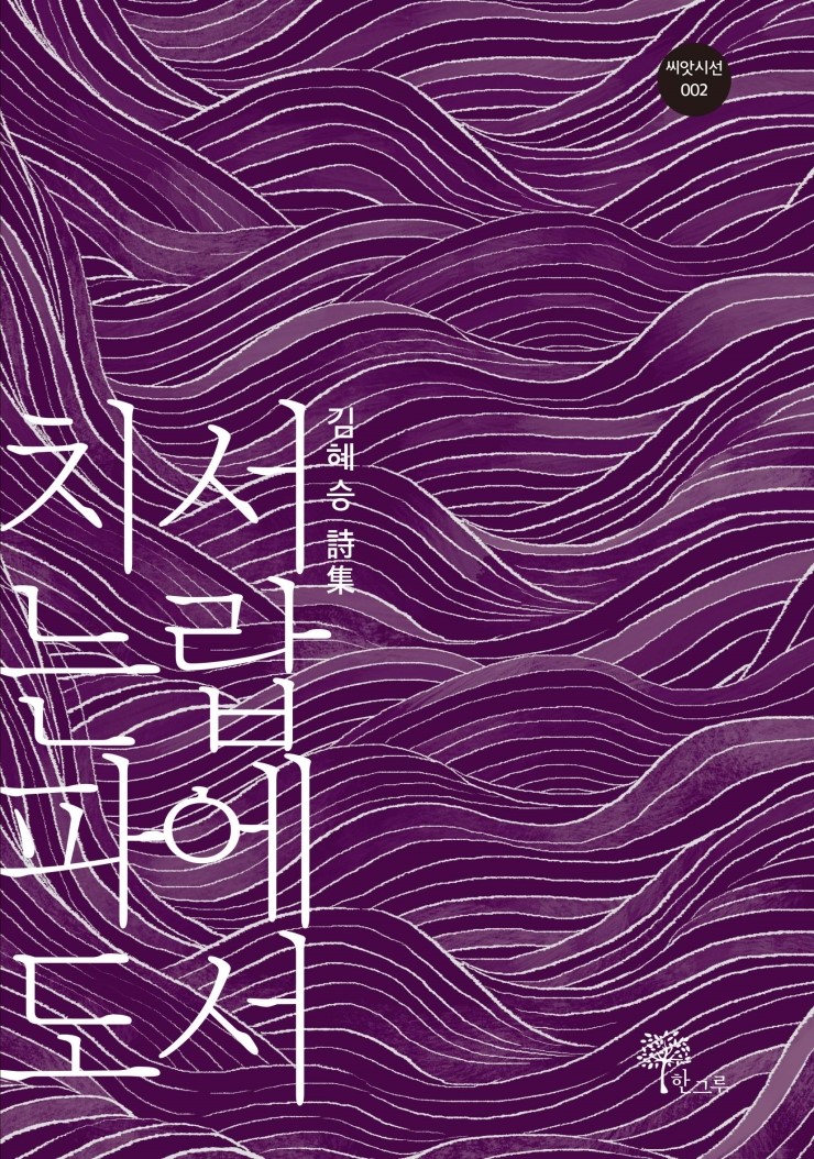  서랍에서 치는 파도 #김혜승 #한그루시선