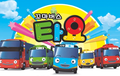  뽀통령과 비슷한 꼬마버스 타요 아이들 만화~