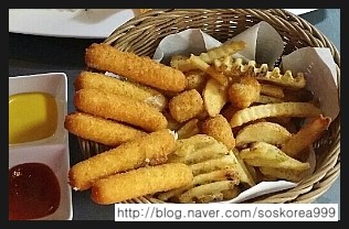  [세븐플로어]감자튀김 뭐가있을까?