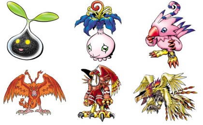 디지몬 진화트리 그림으로 준비함! : 네이버 블로그