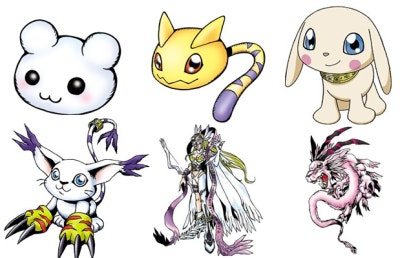 디지몬 진화트리 그림으로 준비함! : 네이버 블로그