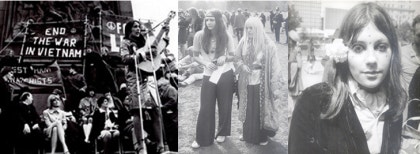 1960년대 남성용 히피 의류