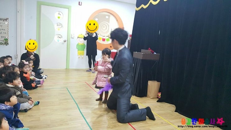  대구마술 ~!! 구미 선산 동화나라숲어린이집 마술공연~!