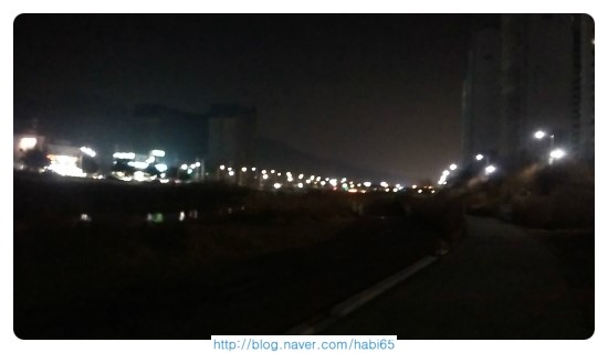 의정부 중랑천 자전거도로 운동~